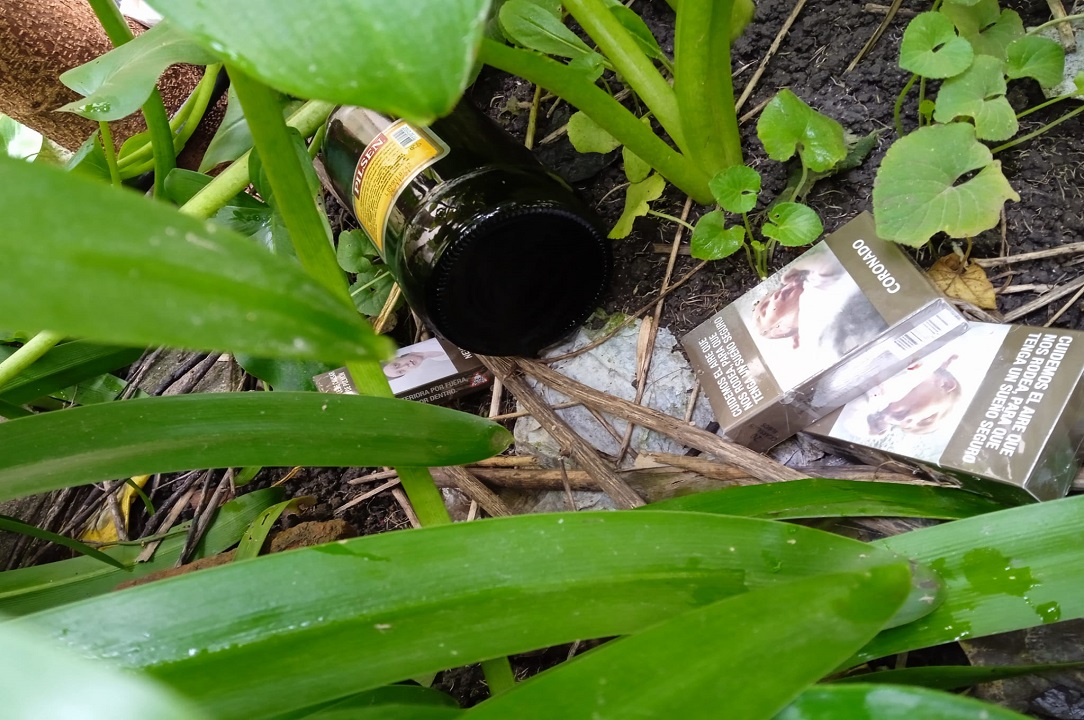 Objetos hurtados en un Bar se encontraban escondidos en predio de la iglesia