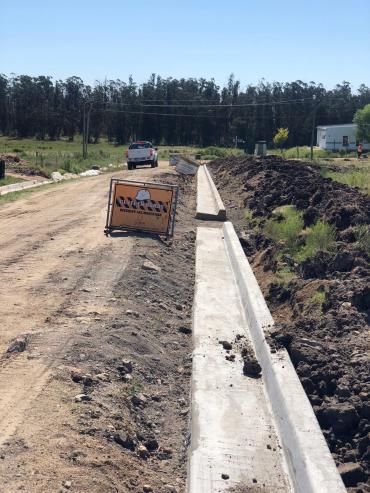 Obras en zona norte de la ciudad de Florida