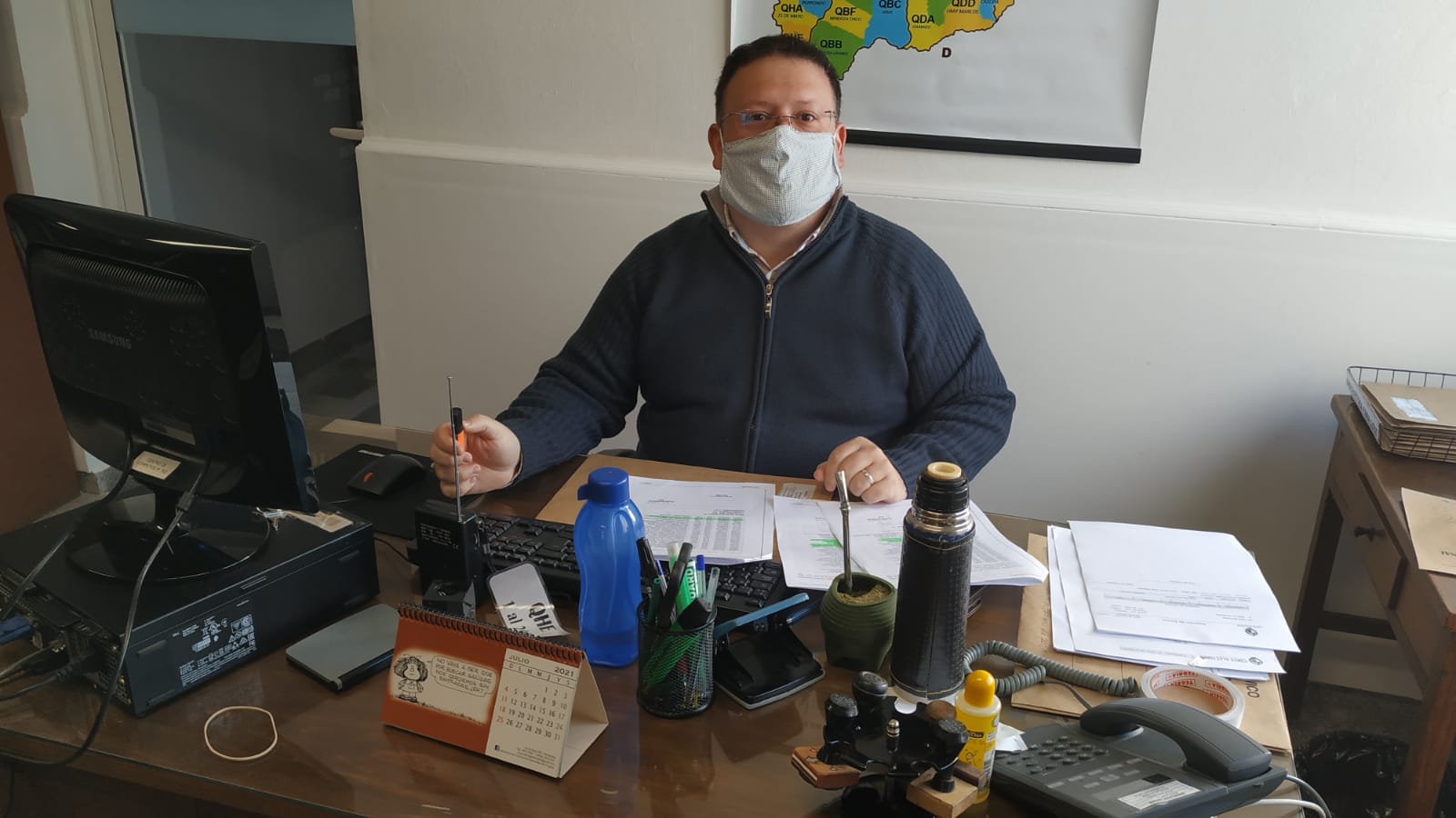 Oficina Electoral de Florida volvió a la histórica esquina de Independencia y Suarez 5