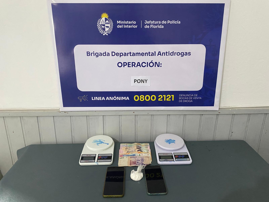 Operación Pony hombre de 32años a prisión por venta de drogas