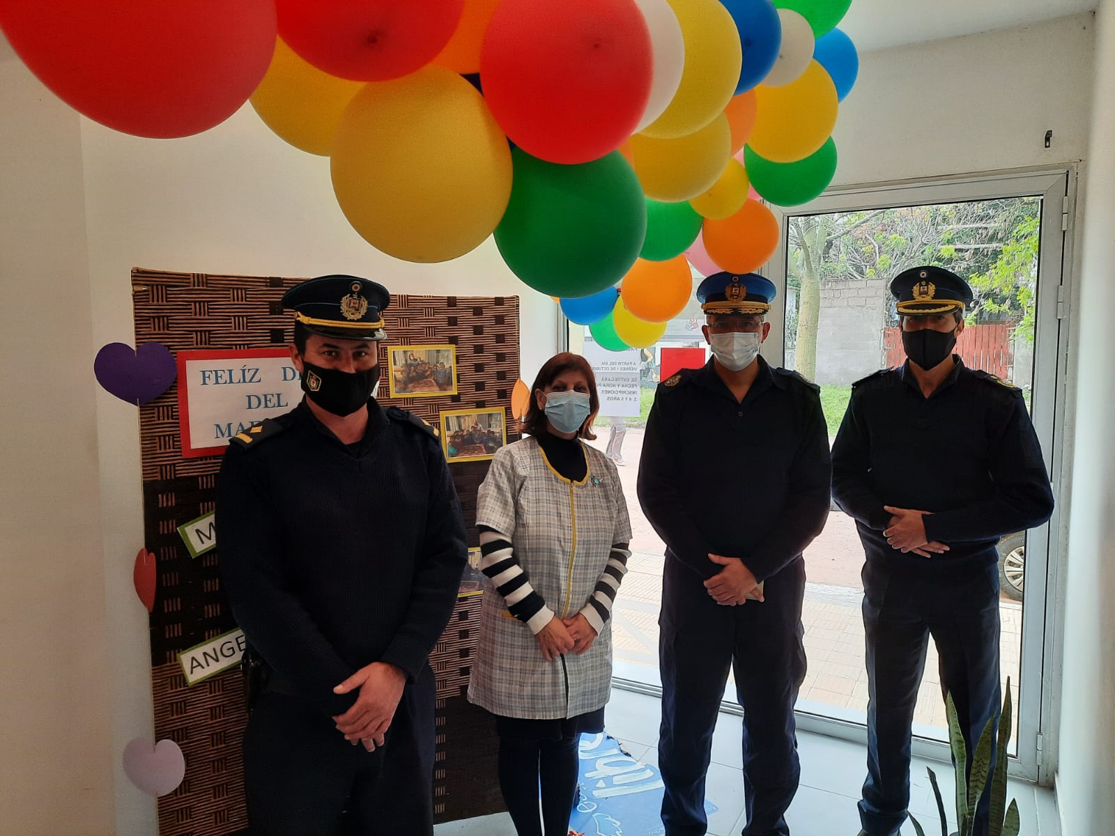 Jefe de Policía visitó 25 de Agosto y Mendoza Grande