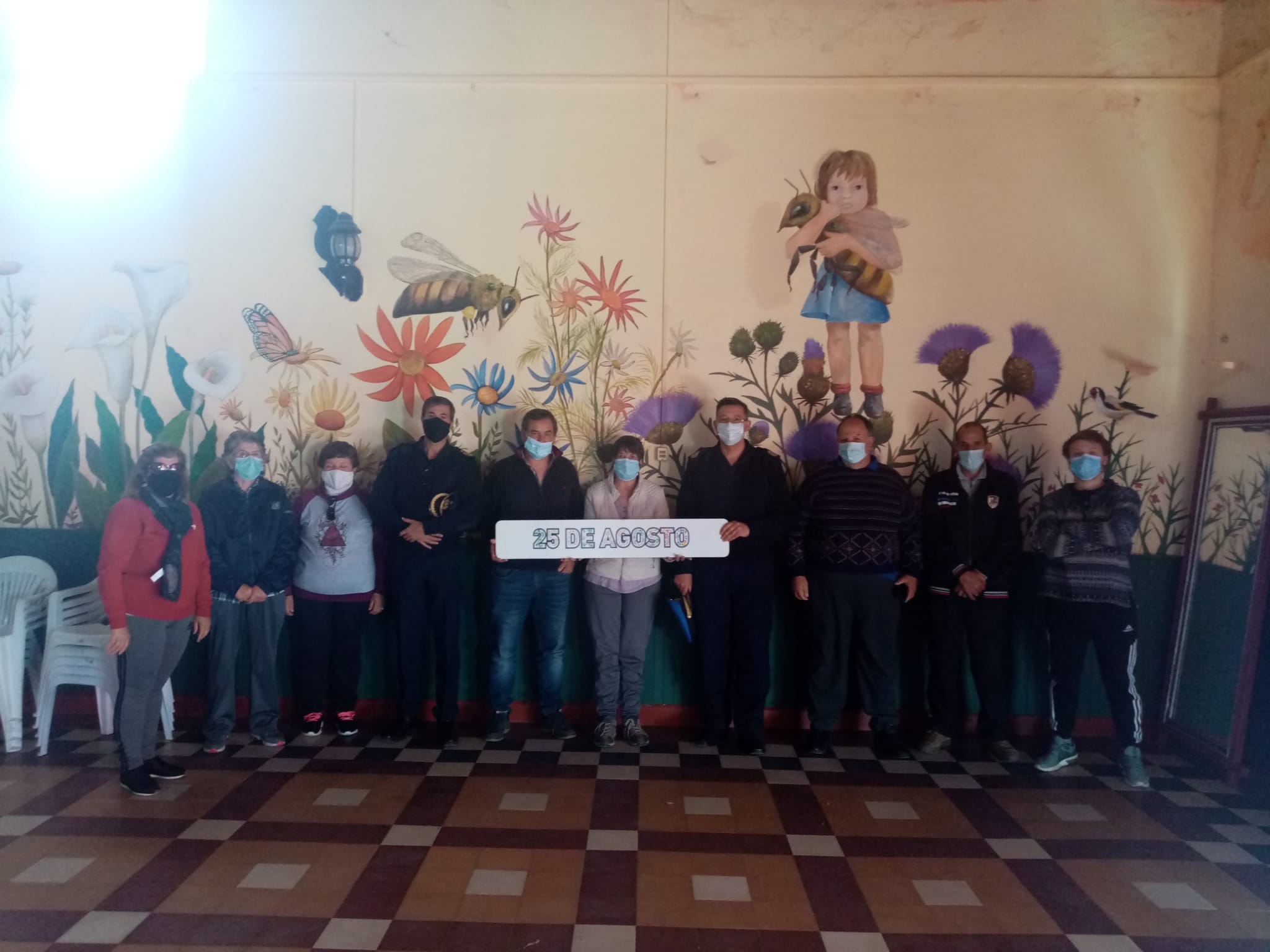 Jefe de Policía visitó 25 de Agosto y Mendoza Grande 2