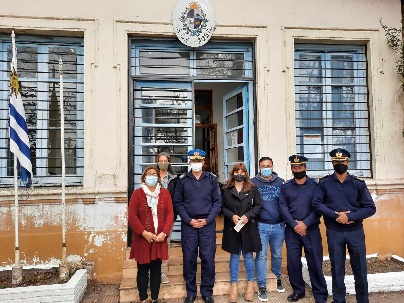 Jefe de Policía visitó 25 de Agosto y Mendoza Grande 3