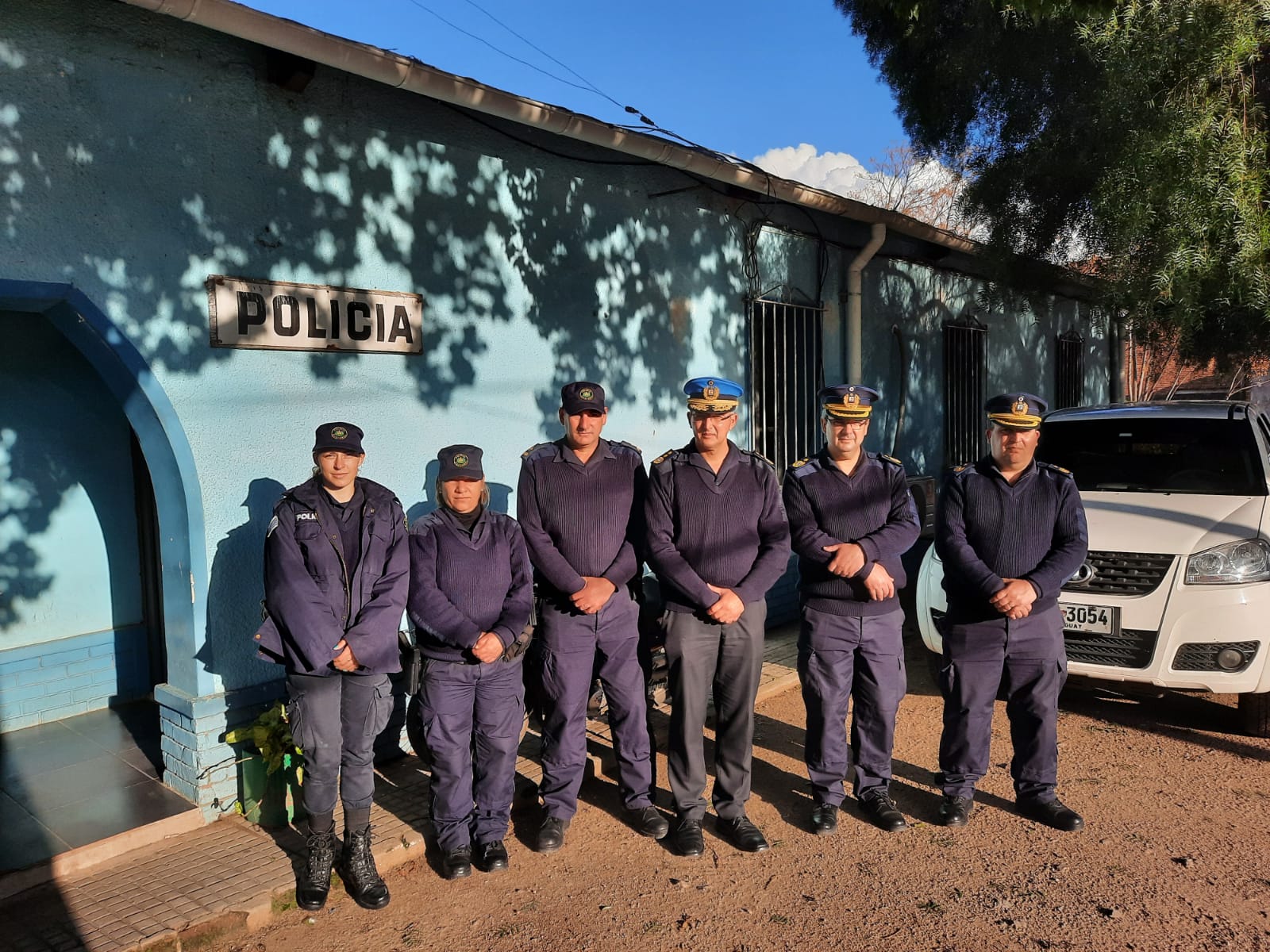Jefe de Policía visitó 25 de Agosto y Mendoza Grande 4