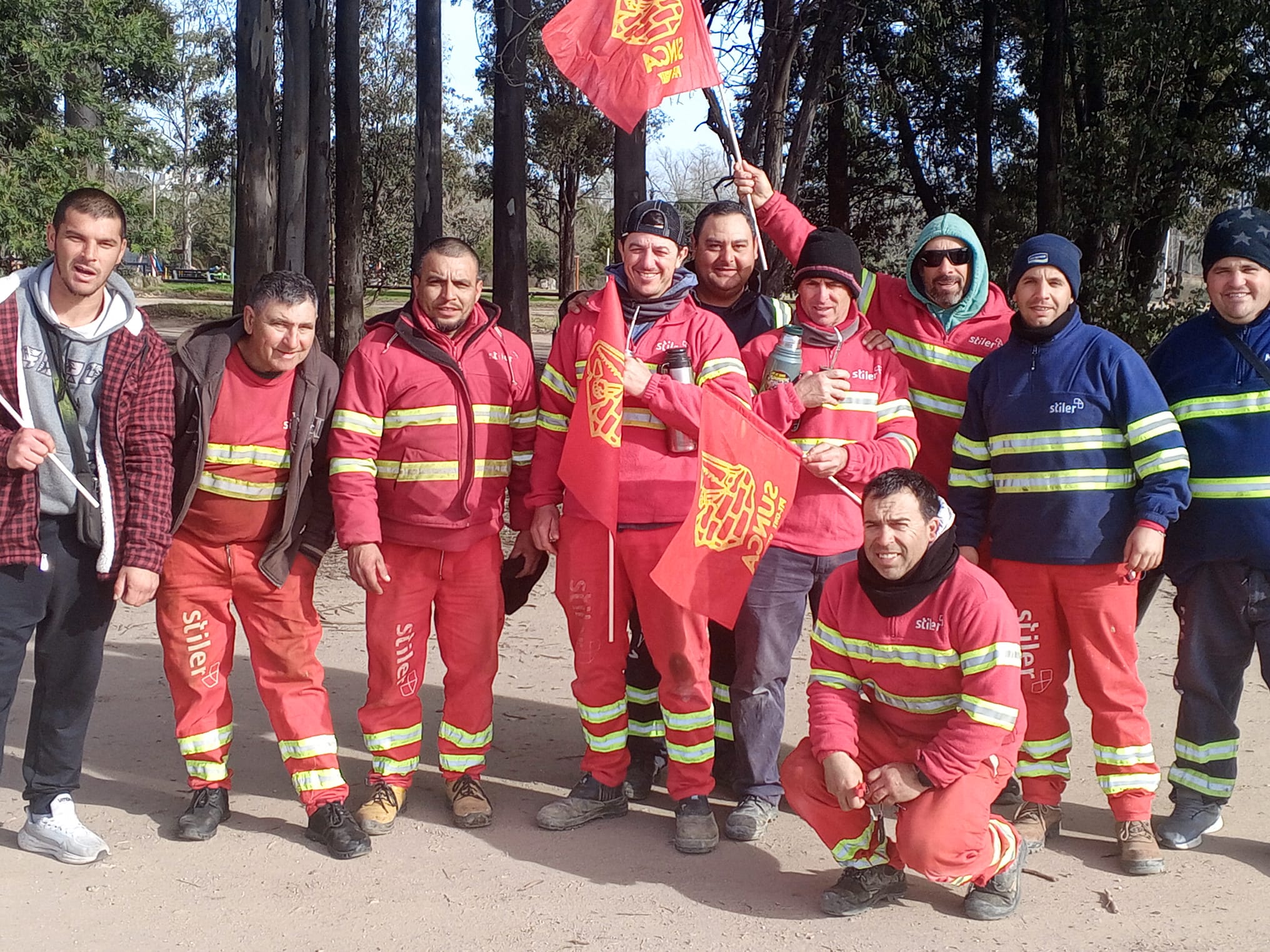 Paro convocado por el Pit Cnt Intersindical Florida se concentró en ruta 5 y 56