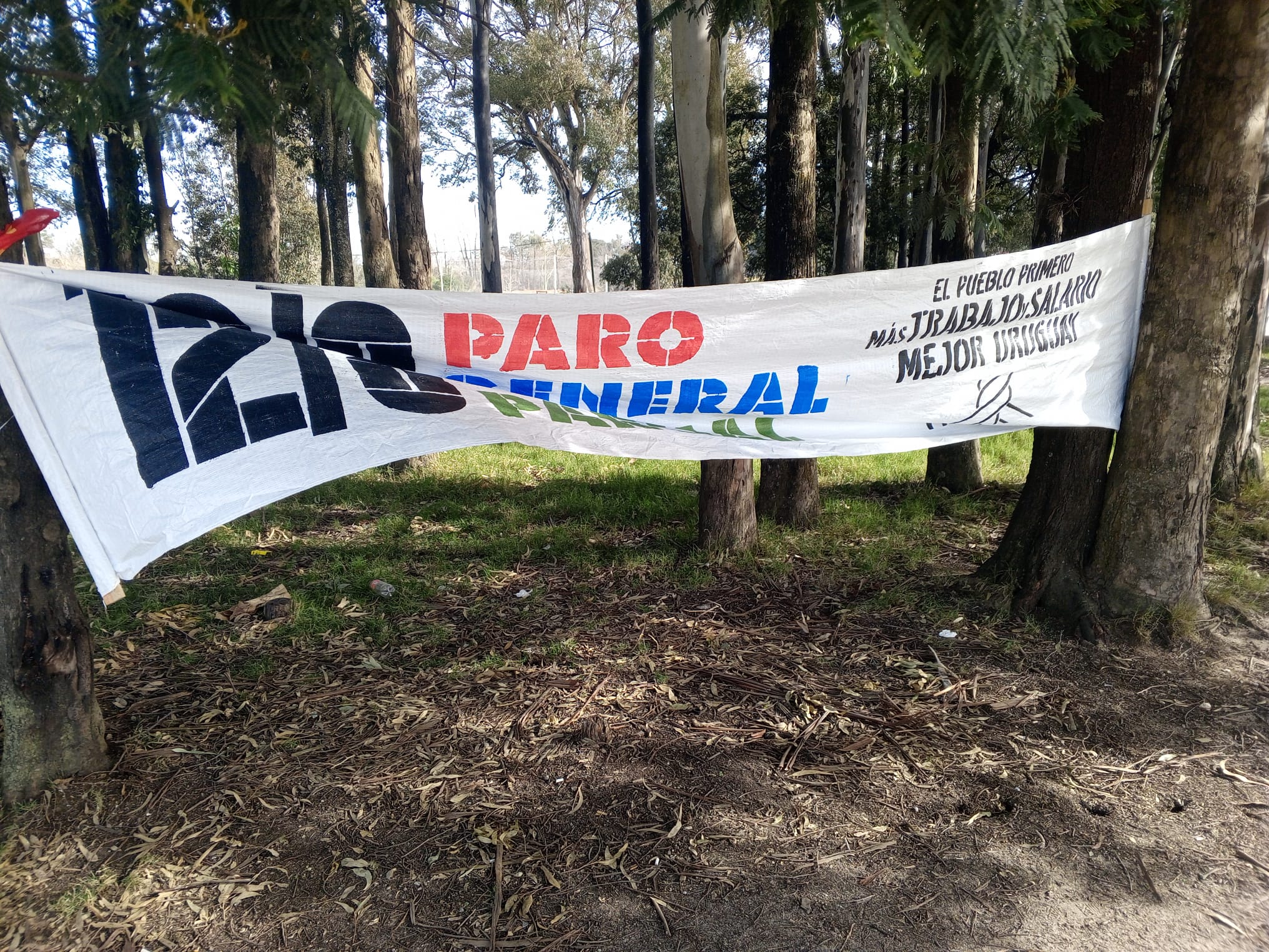Paro convocado por el Pit Cnt Intersindical Florida se concentró en ruta 5 y 56 3