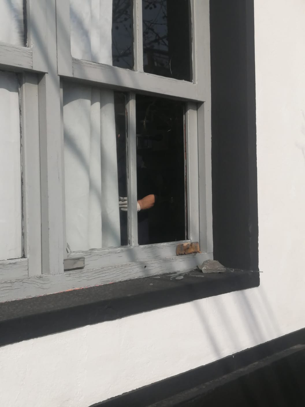 Policía investiga robo en comercio céntrico 1