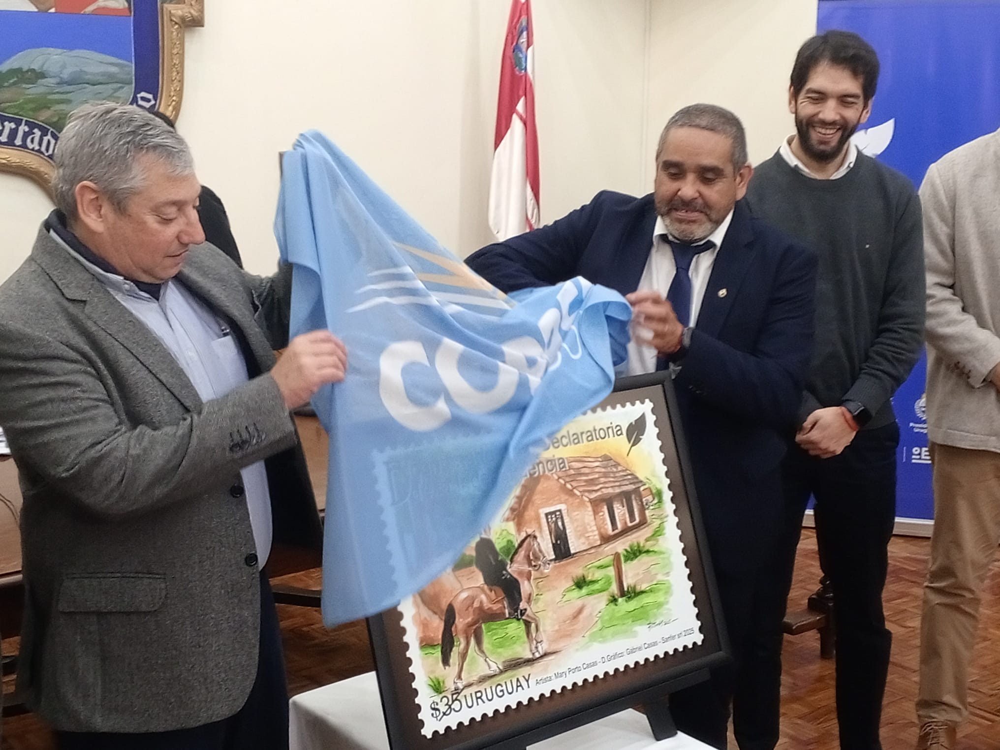 Presentaron en Florida el sello postal conmemorativo del Bicentenario de la Independencia 4