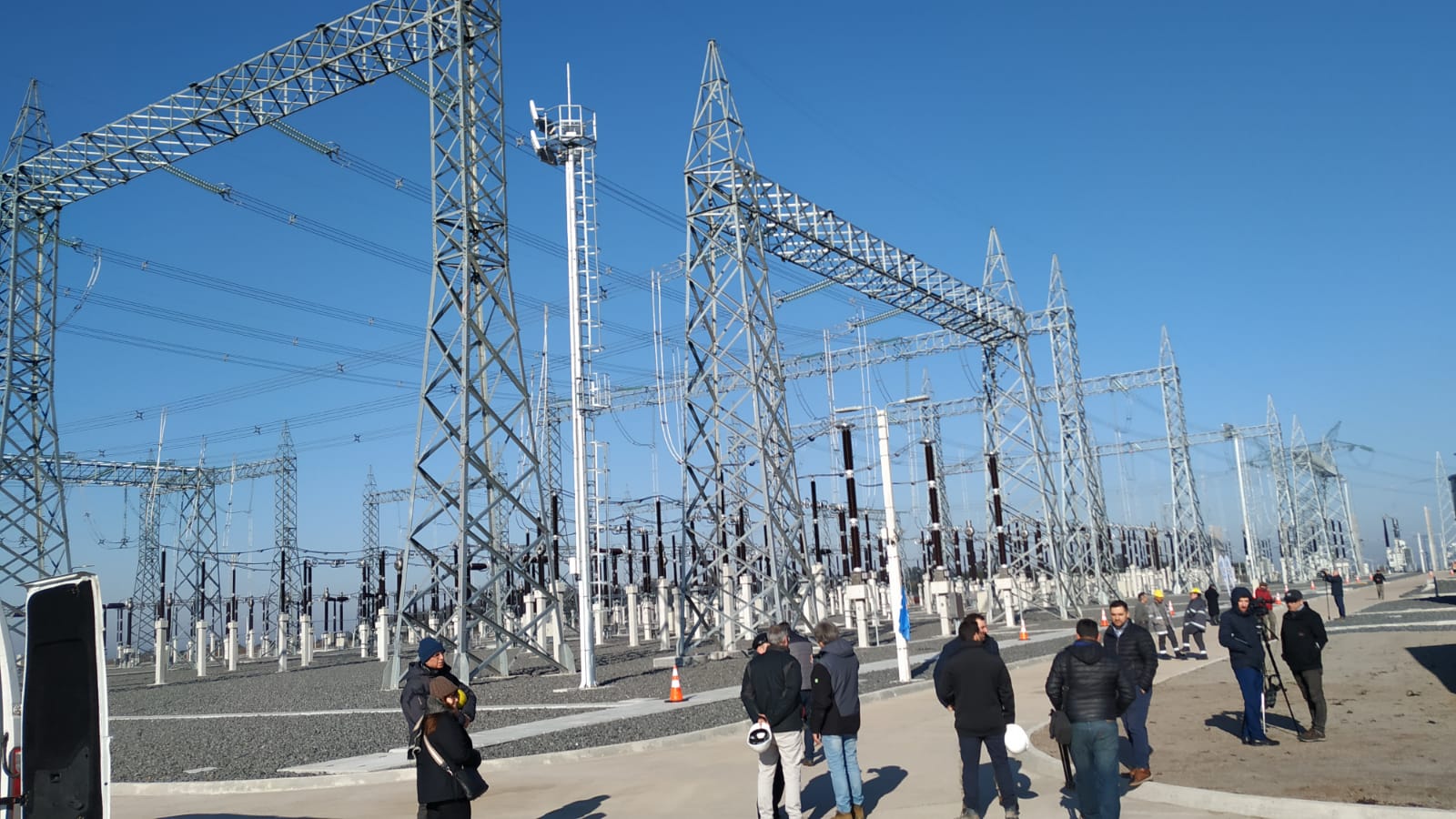 Presidente Lacalle Pou participó de inauguración de subestación de energía eléctrica construida en Cardal 2