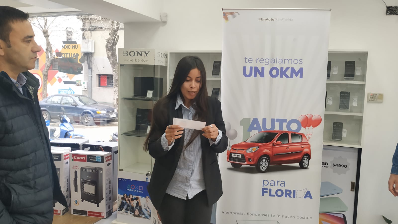Primer sorteo de la promo Un auto para Florida 2