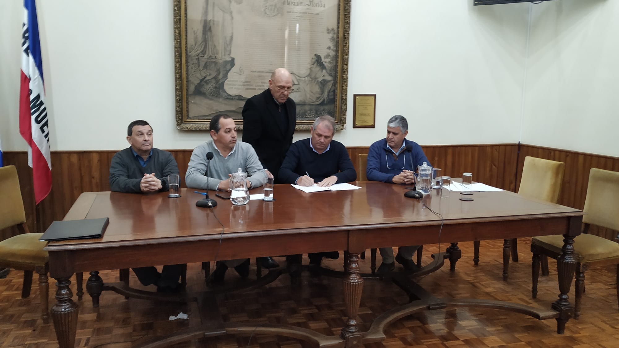 Proyecto Mas agua más identidad Intendencia firmó convenio con INDRA