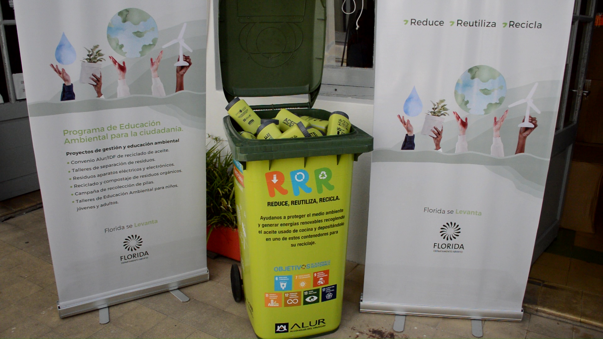 Proyecto de educación ambiental da inicio a programa de reciclaje de aceite en Florida