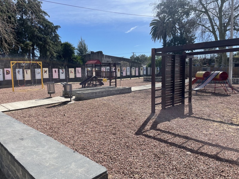 Quedó inaugurado el espacio para la primera infancia Plaza Monseñor Barrera de Sarandí Grande