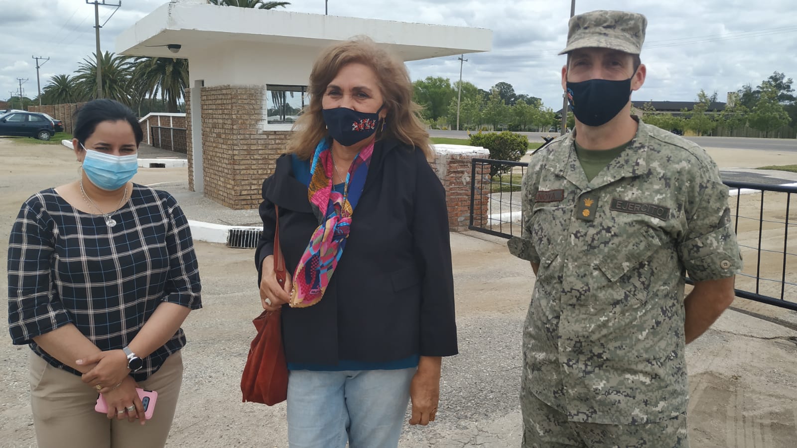 RECICLARTE INAUGURO OBRA EN EL BATALLON DE COMBATE Nº2