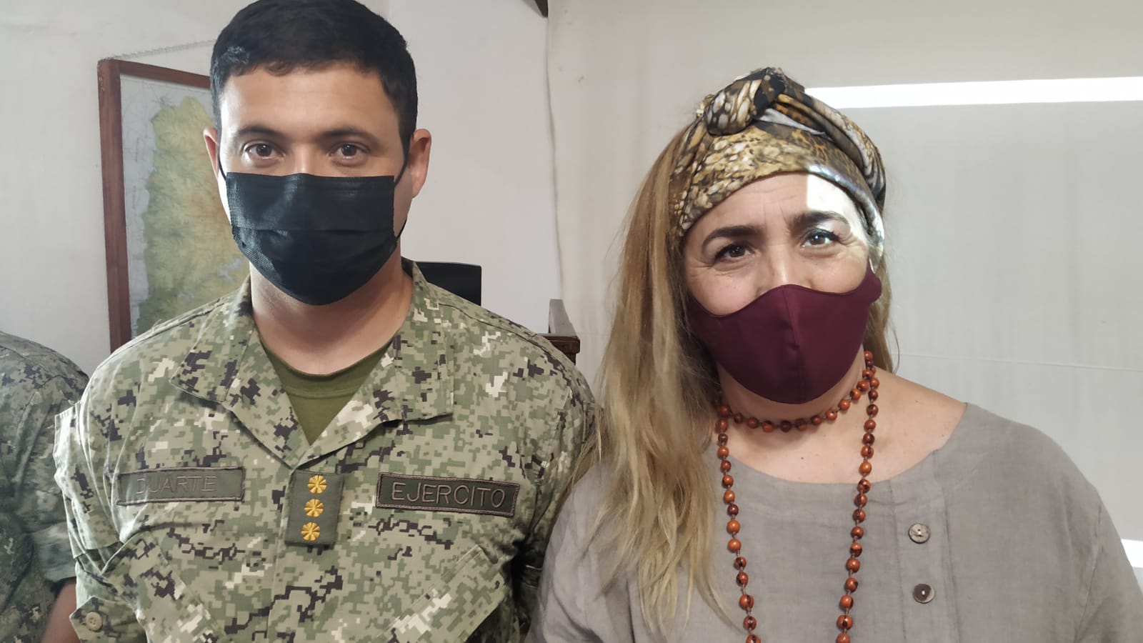 RECICLARTE INAUGURO OBRA EN EL BATALLON DE COMBATE Nº2 2