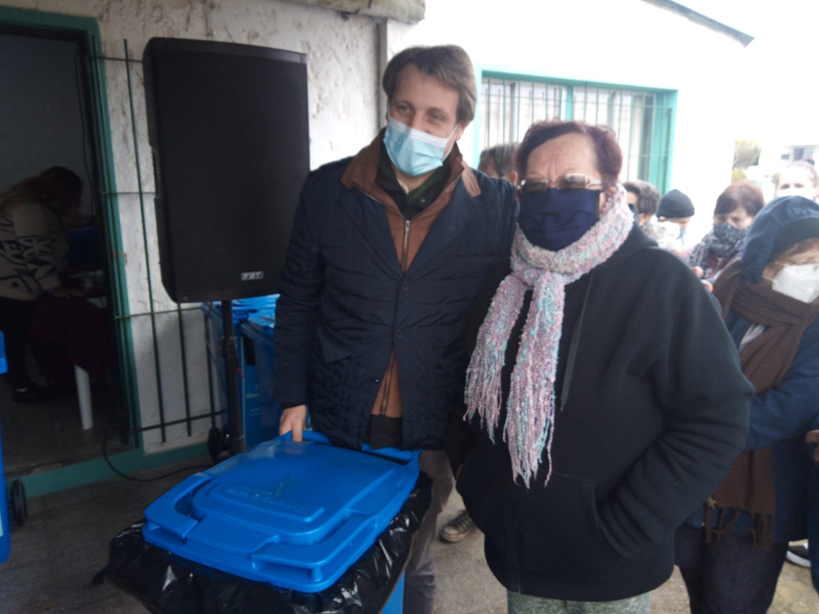 Reboledo cuenta con más de 180 contenedores domiciliarios 3