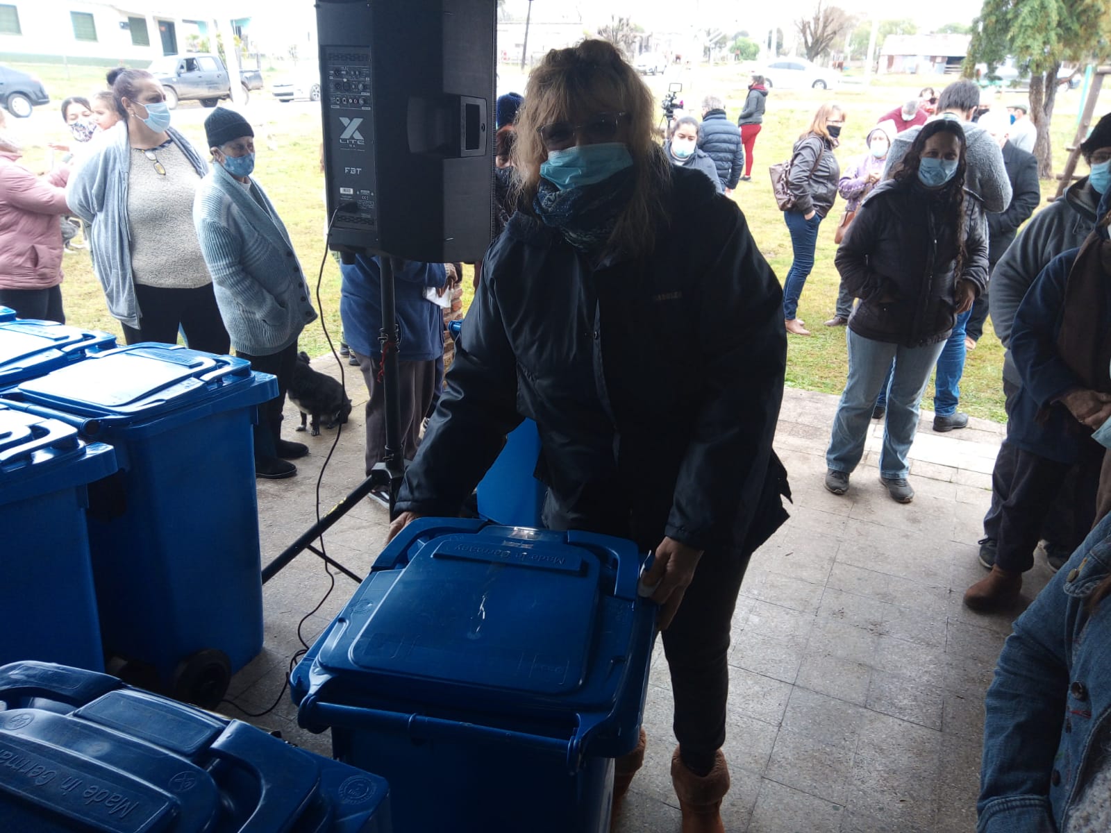 Reboledo cuenta con más de 180 contenedores domiciliarios 7