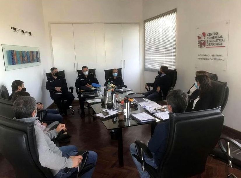 Reunión con Jefe de Policía