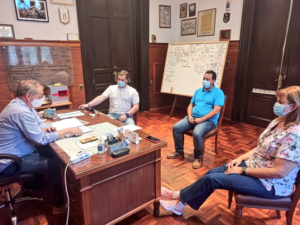 Reunión sobre situación sanitaria en el departamento