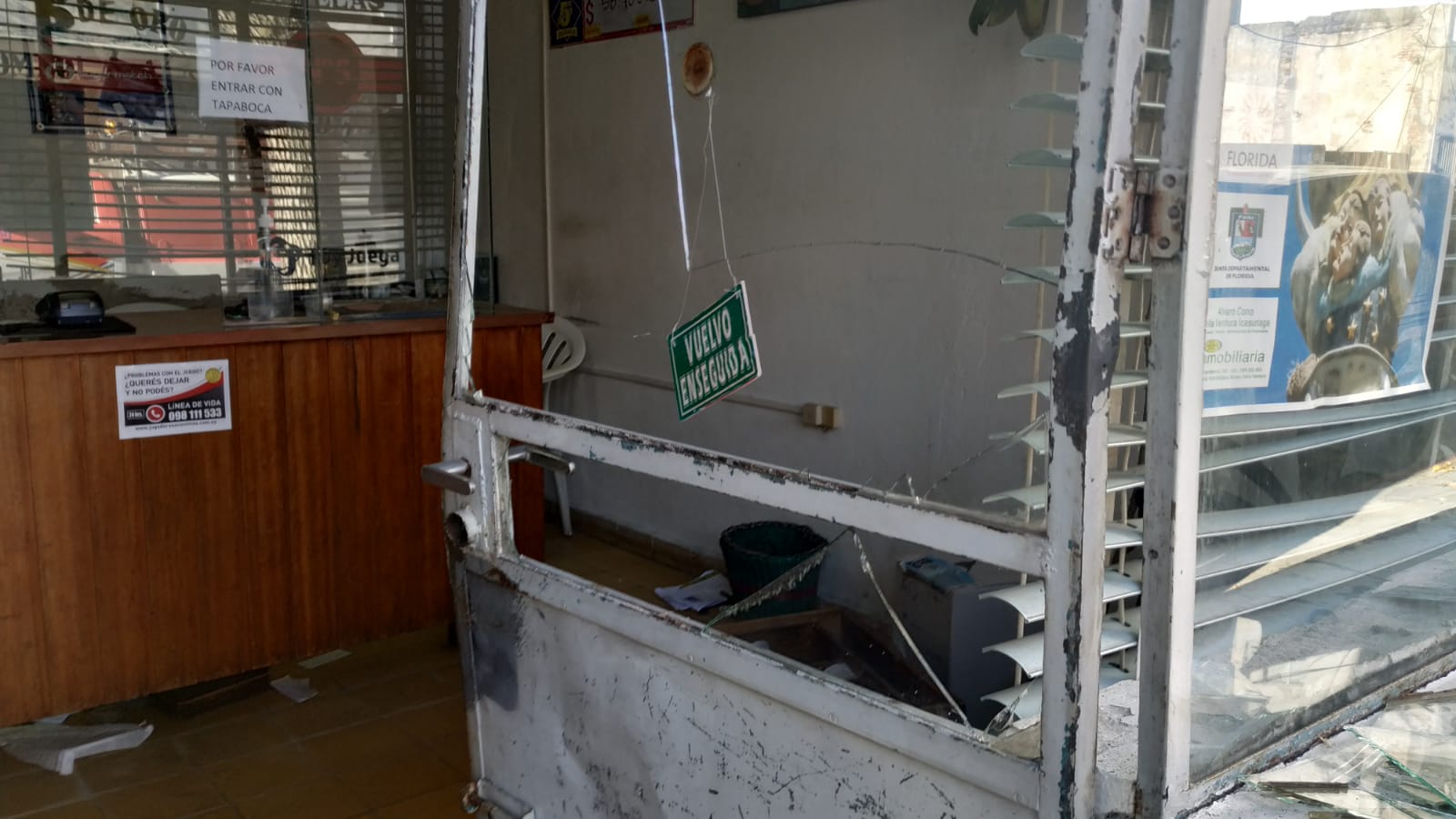 Robaron la Agencia de Quinielas N 5