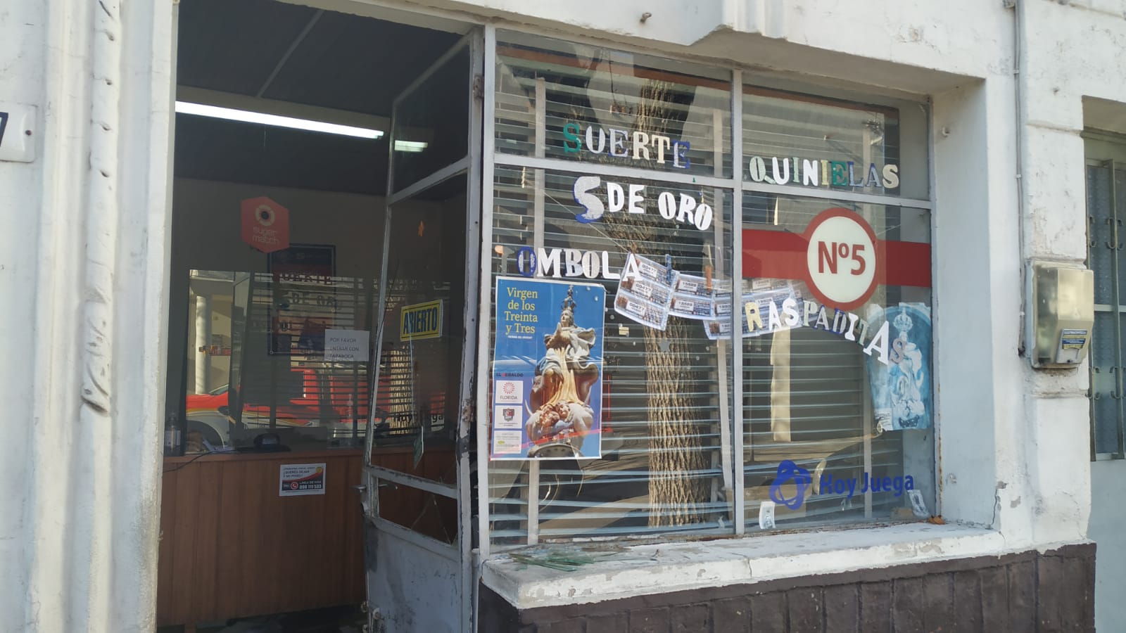 Robaron la Agencia de Quinielas N 5 4