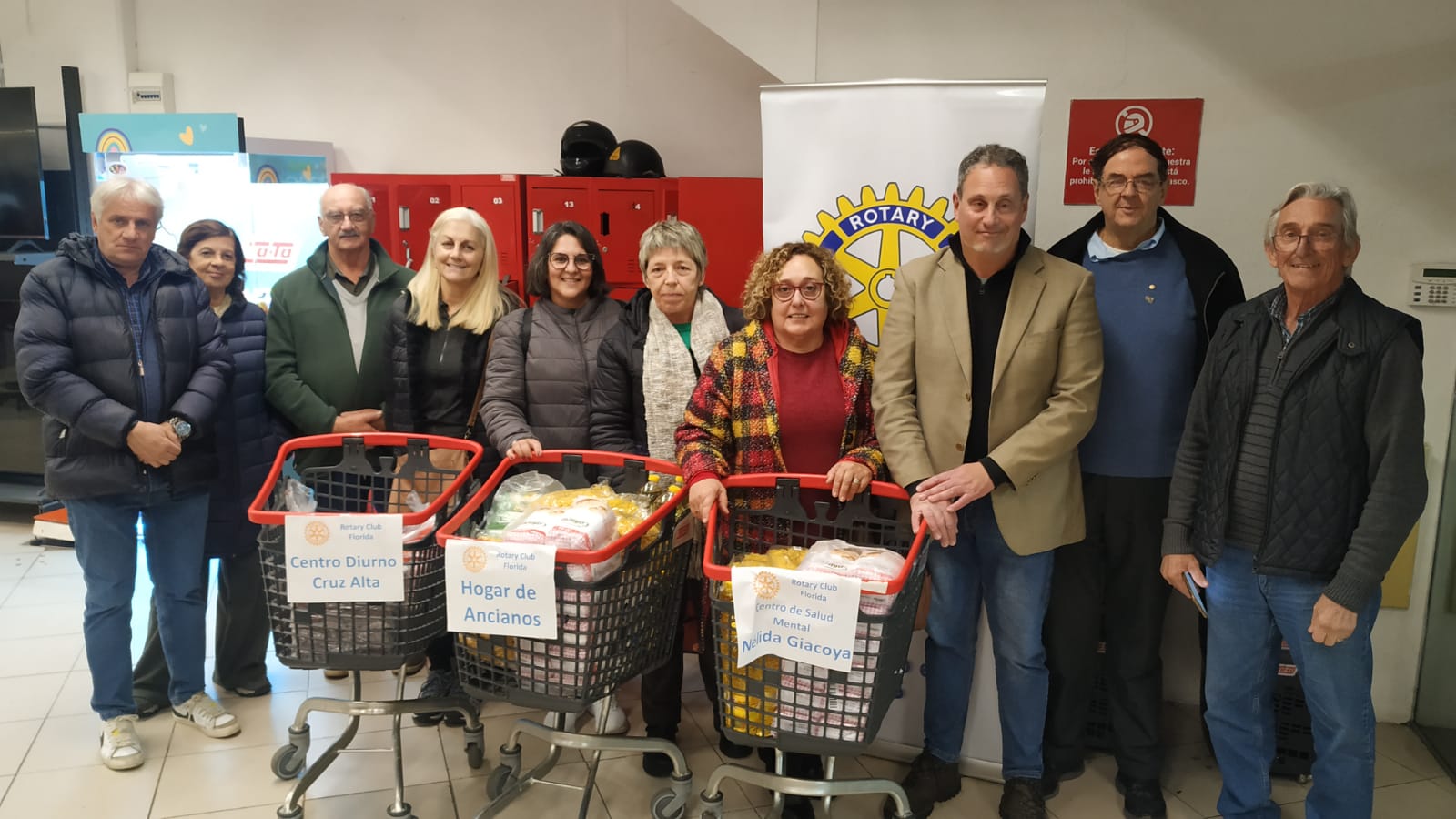 Rotary Club realizó donación a tres instituciones de Florida