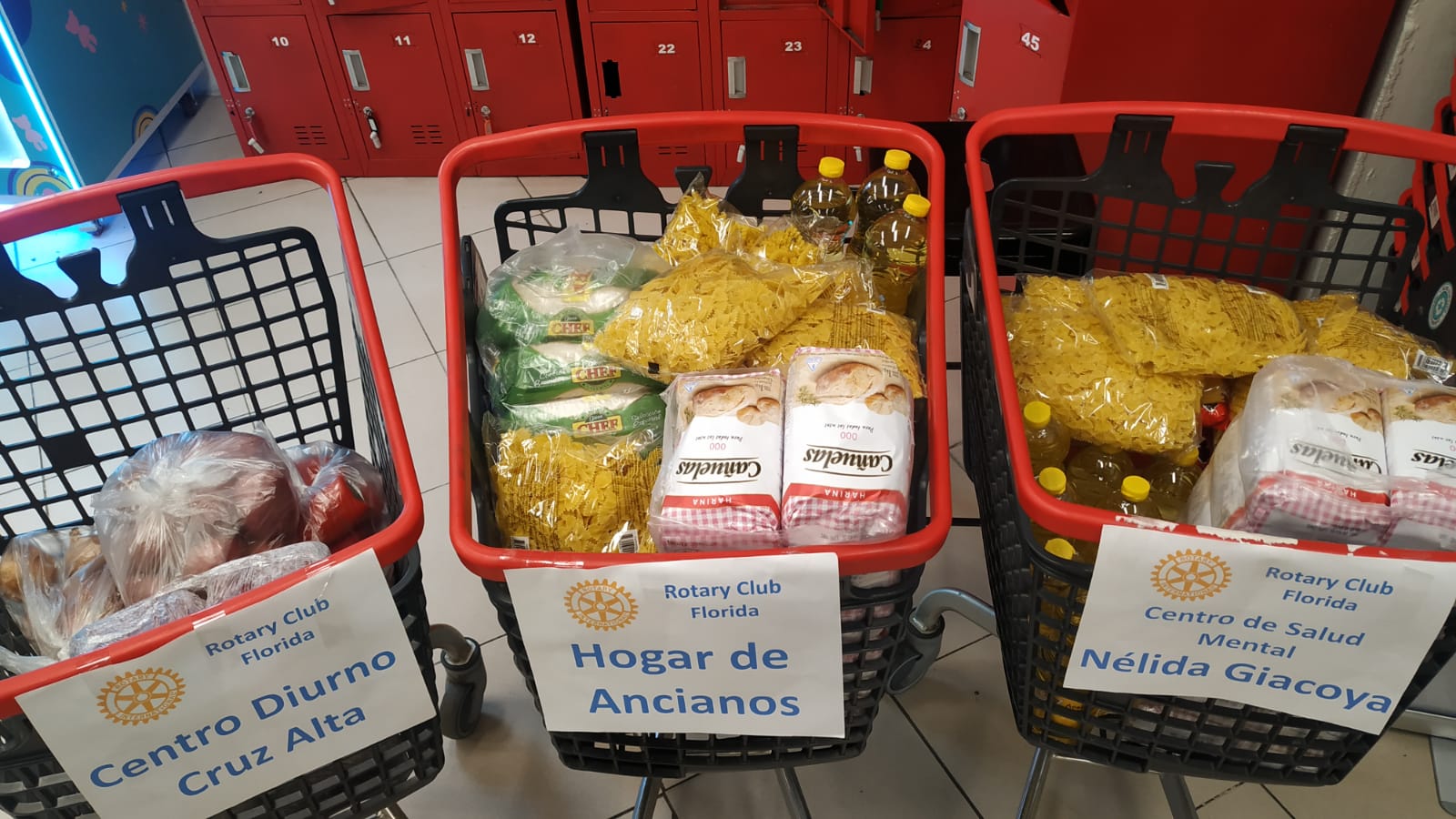 Rotary Club realizó donación a tres instituciones de Florida 2