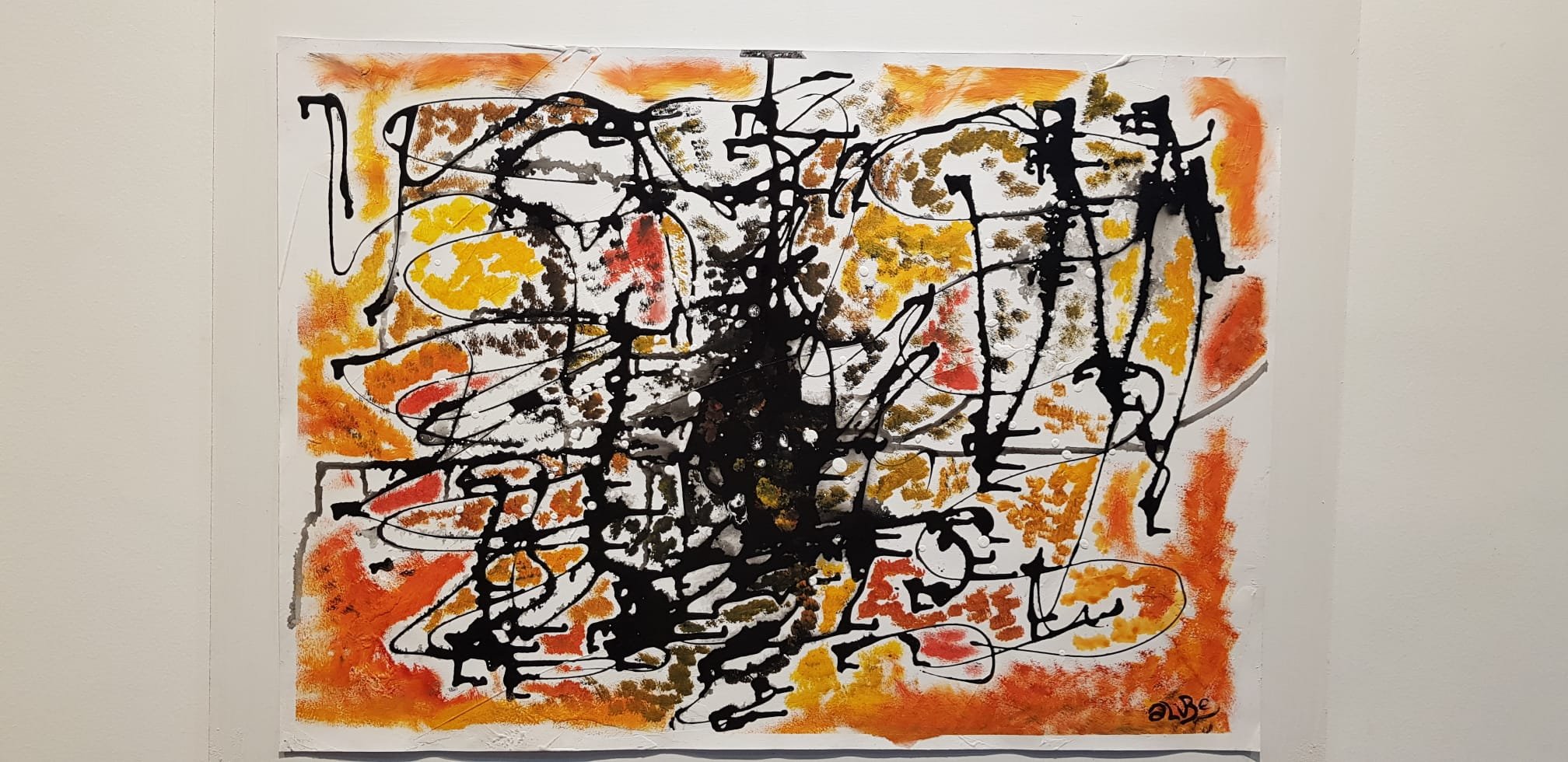 Se inauguró exposición del Taller del artista Sergio Álvarez Frugoni. 3