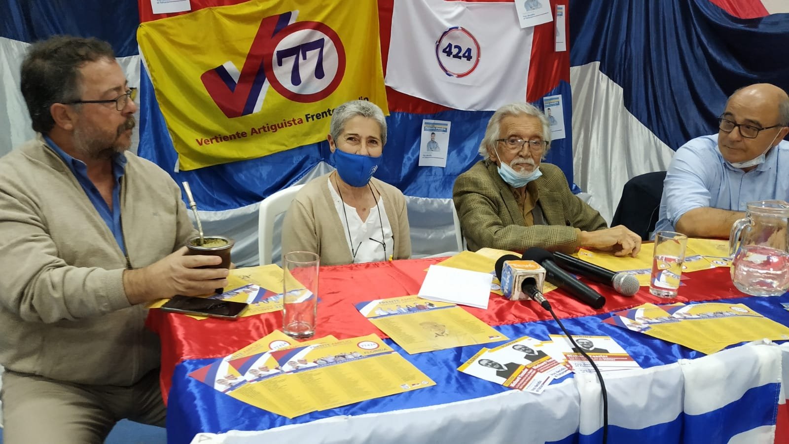 Se presentó la lista 77424 para las elecciones internas del Frente Amplio