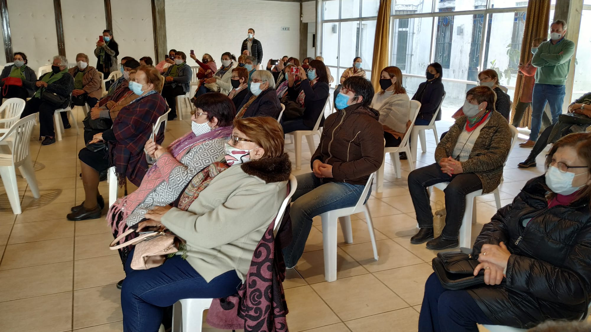 Se realizó el acto de cierre de la campaña Tejiendo Sueños