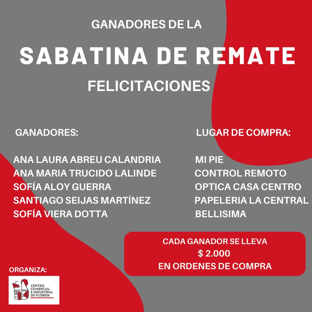 Se realizó el sorteo de la Sabatina de Remate