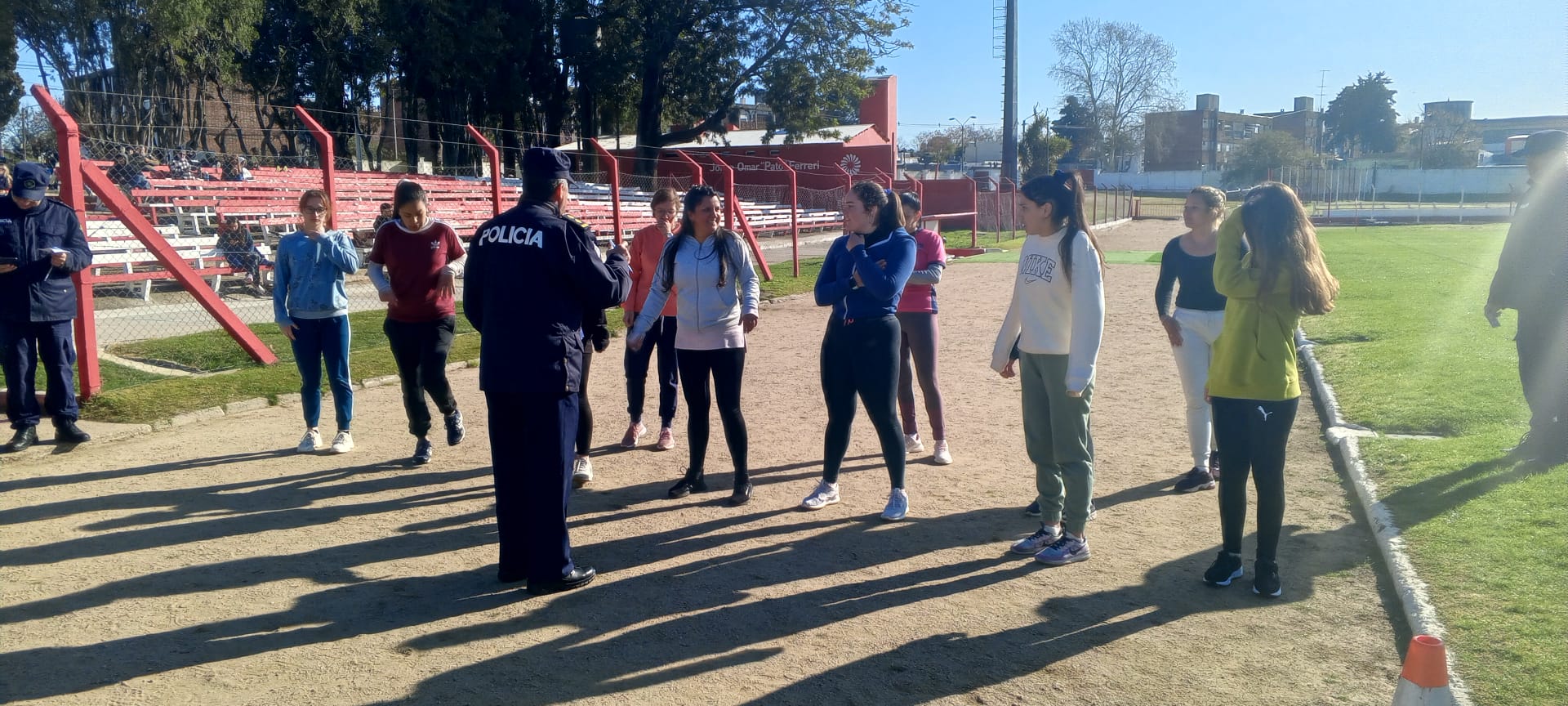 Se realizó la prueba física para aspirantes a Policías