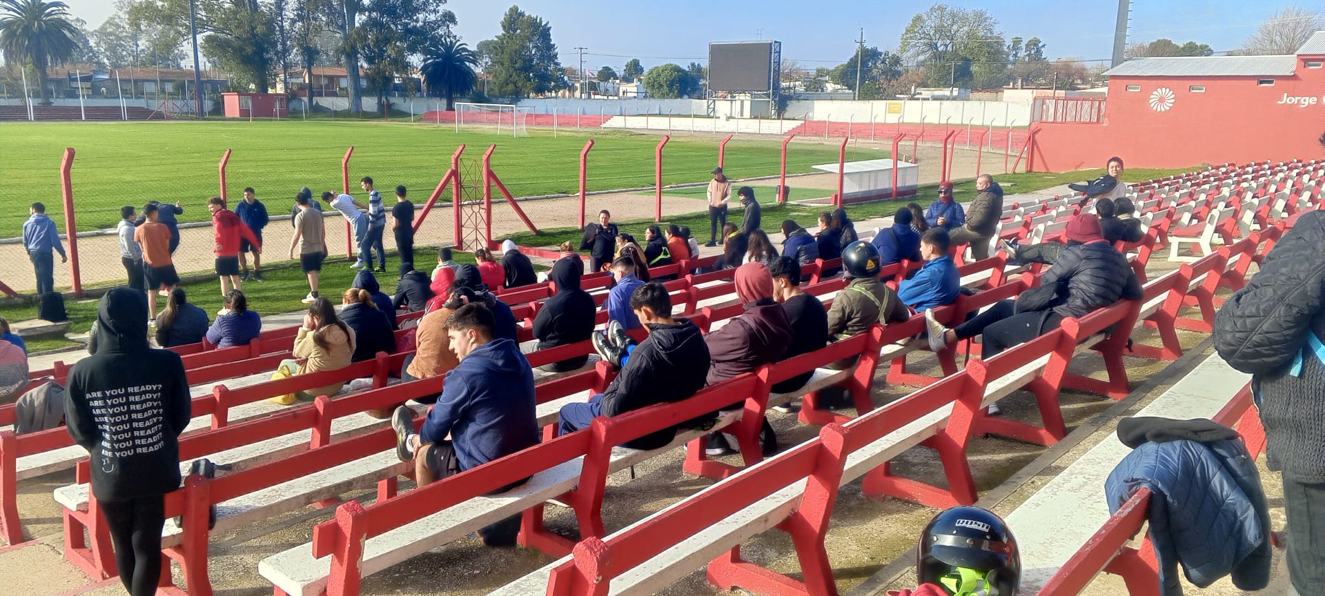 Se realizó la prueba física para aspirantes a Policías 3