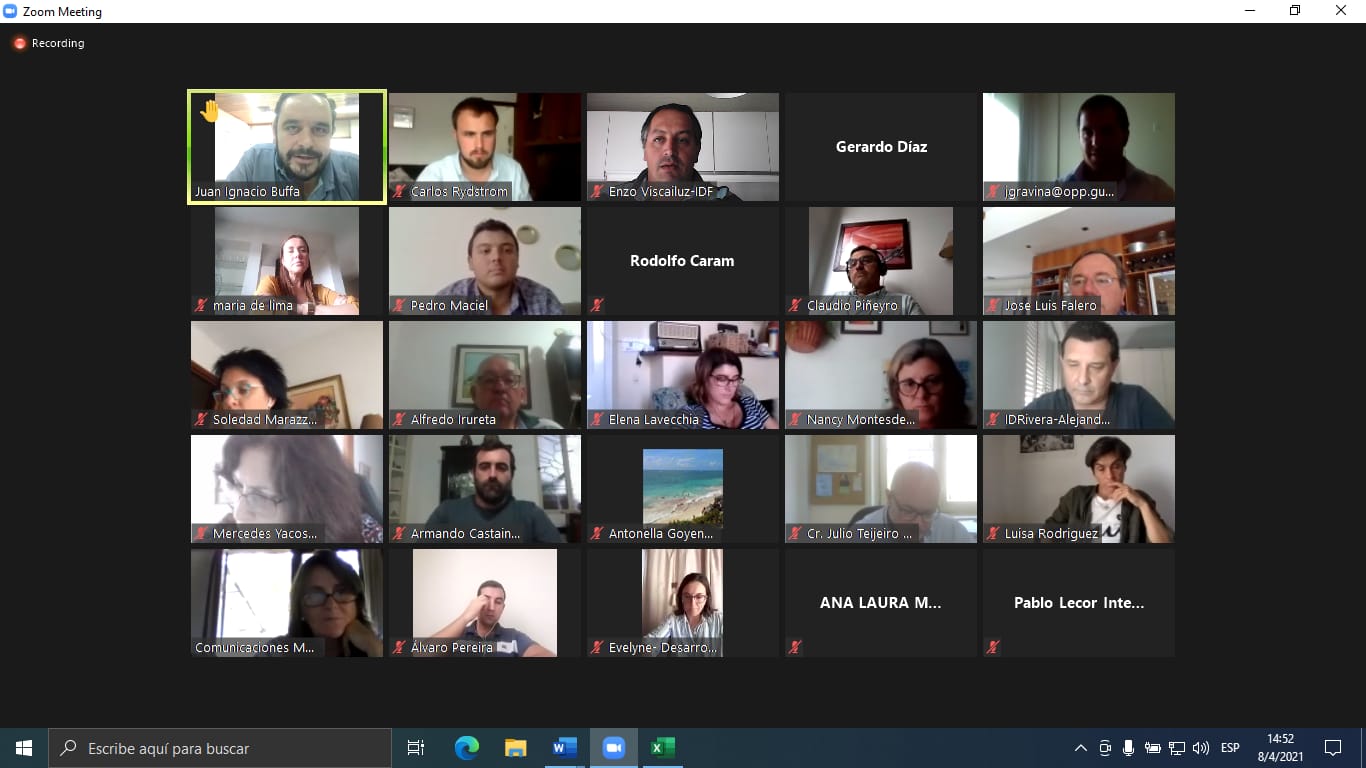 Se realizó un nuevo encuentro de la Red de Oficinas de Desarrollo Departamental