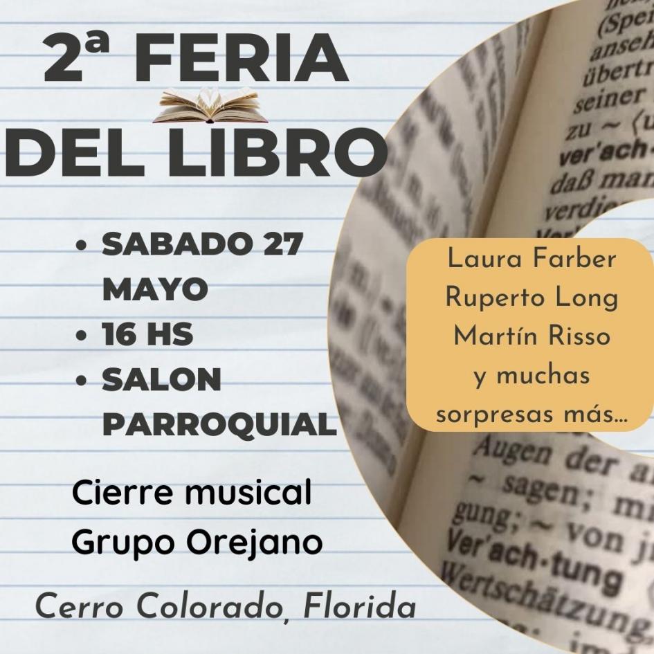 Segunda Feria del Libro en Cerro Colorado