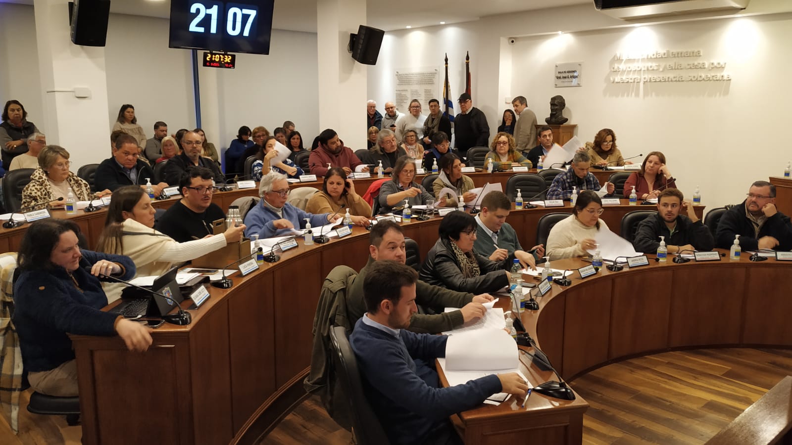 Sesionó la Junta Resoluciones y planteamientos