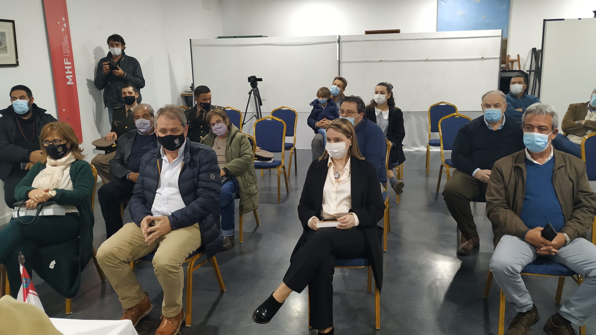 Shubert Flores Vasella presentó dos libros en el Museo Histórico Departamental 1