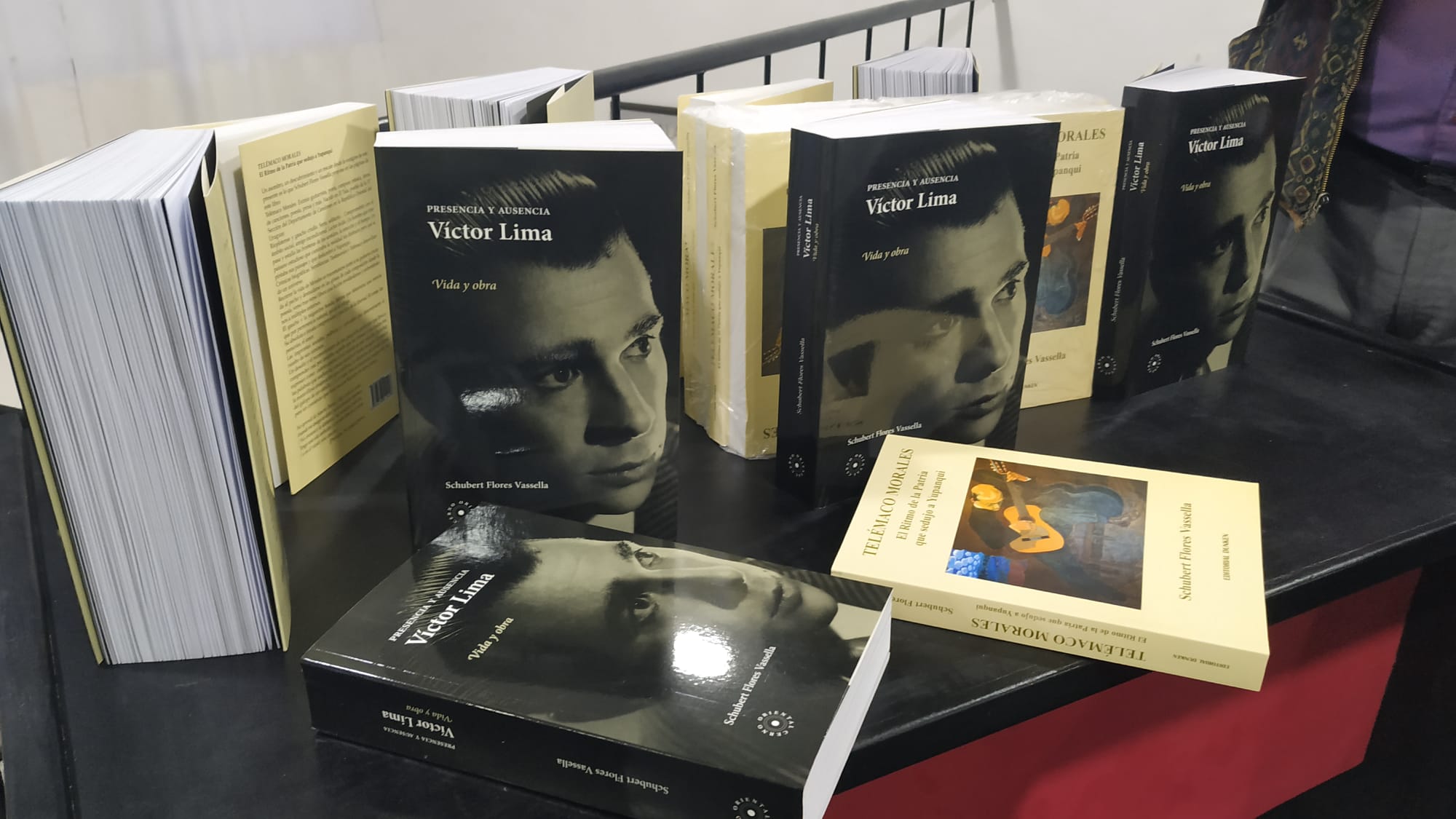 Shubert Flores Vasella presentó dos libros en el Museo Histórico Departamental 3