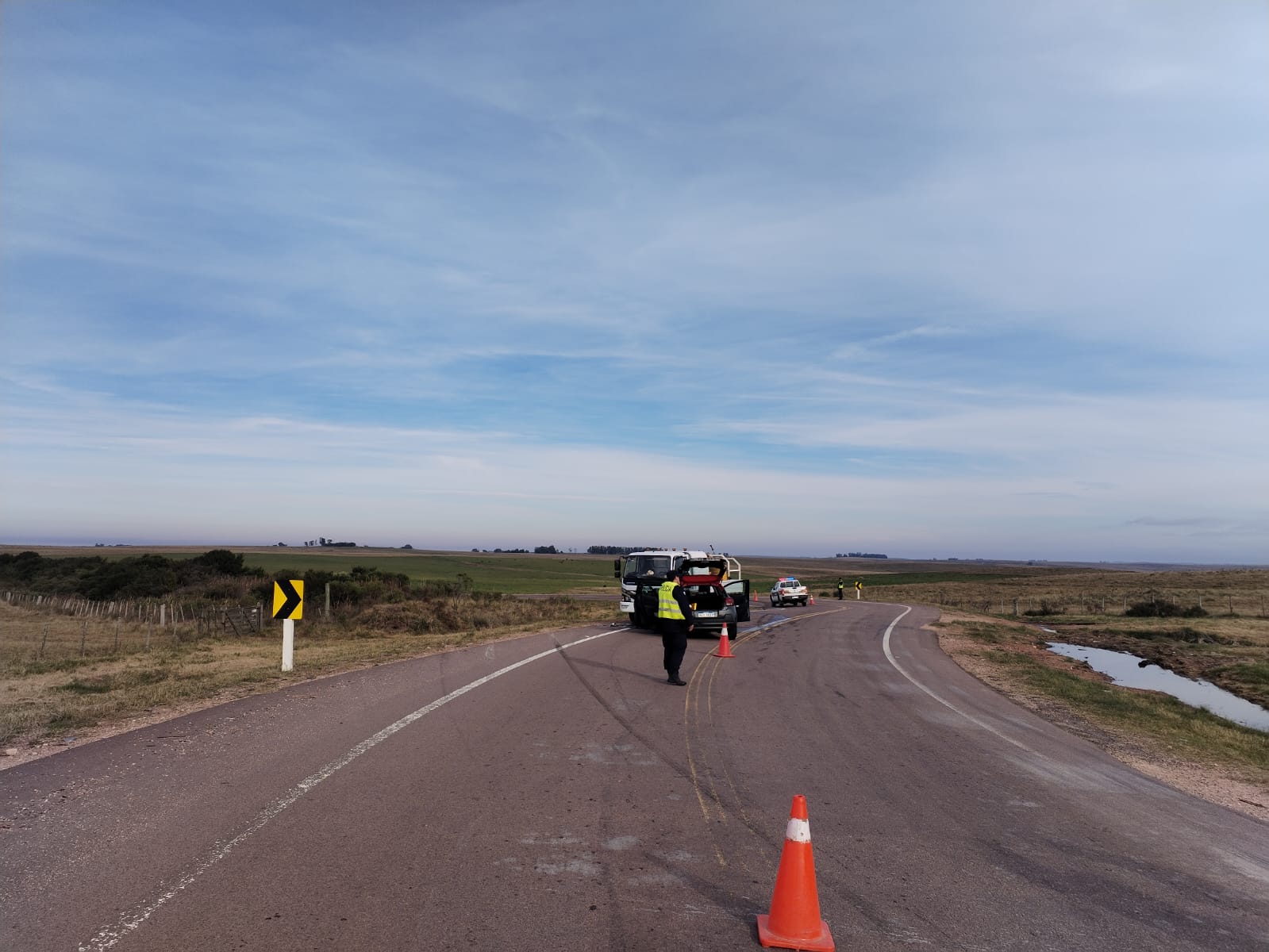 Siniestro de tránsito fatal en ruta 7 entre Cerro Chato y Valentines 2