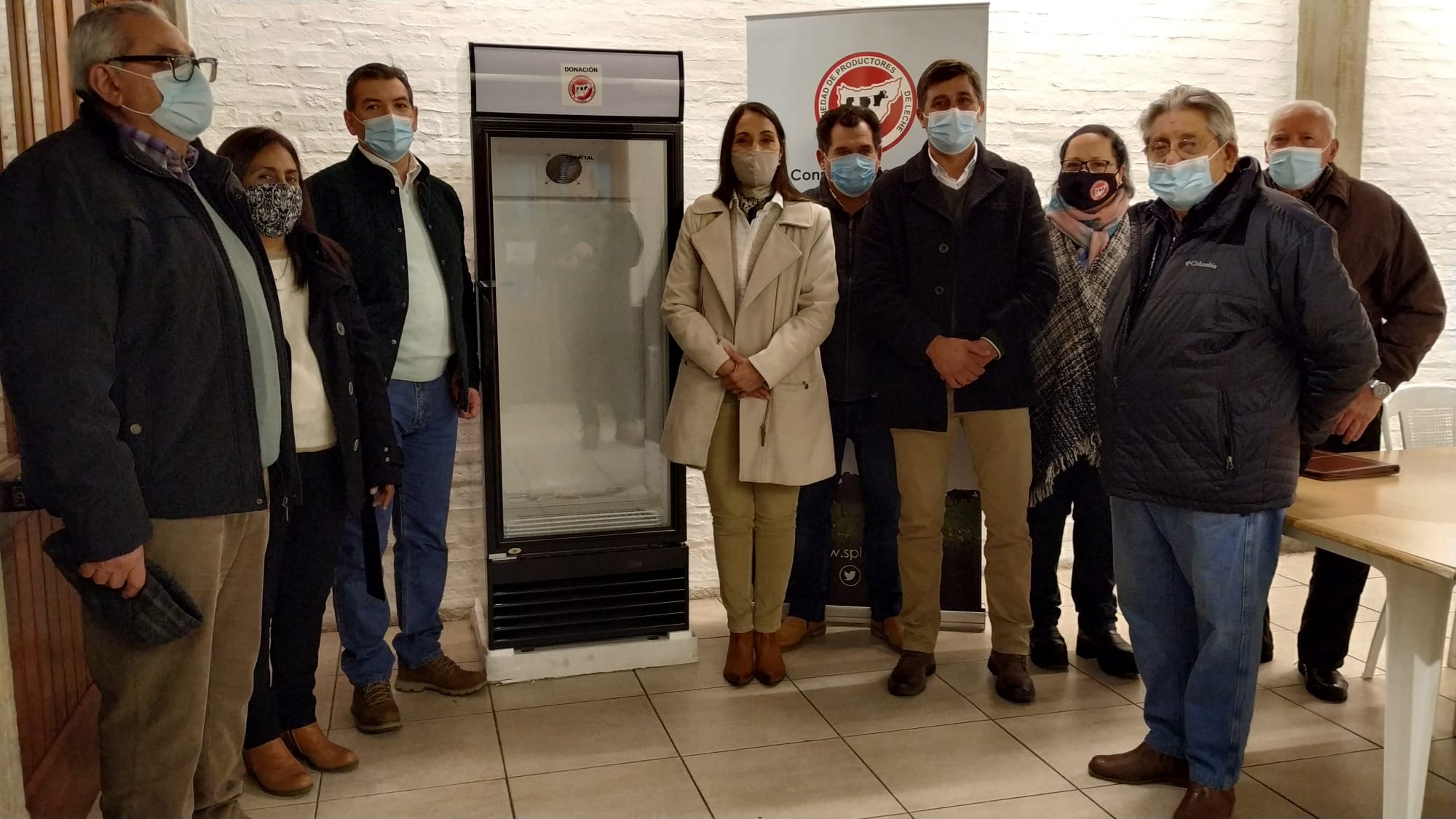 Sociedad de Productores de Leche realizó donación al Hospital Florida