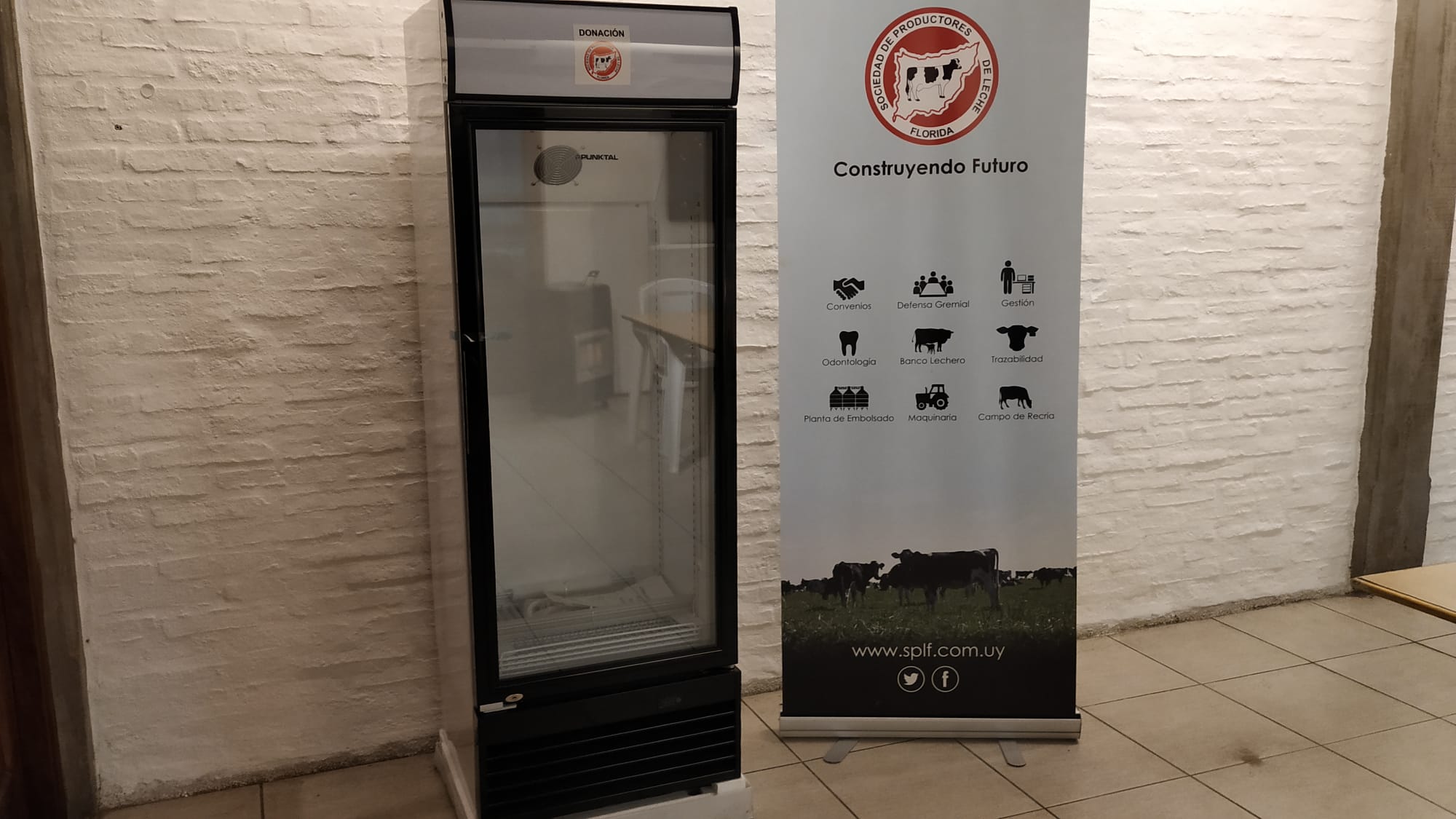 Sociedad de Productores de Leche realizó donación al Hospital Florida 1