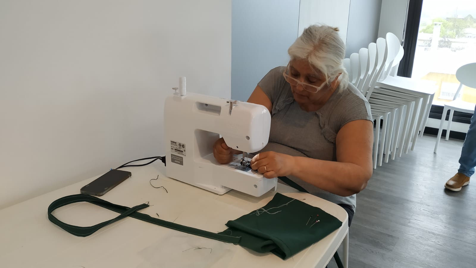 Taller de Costura Brother organizado por Albanes y SACOF 3