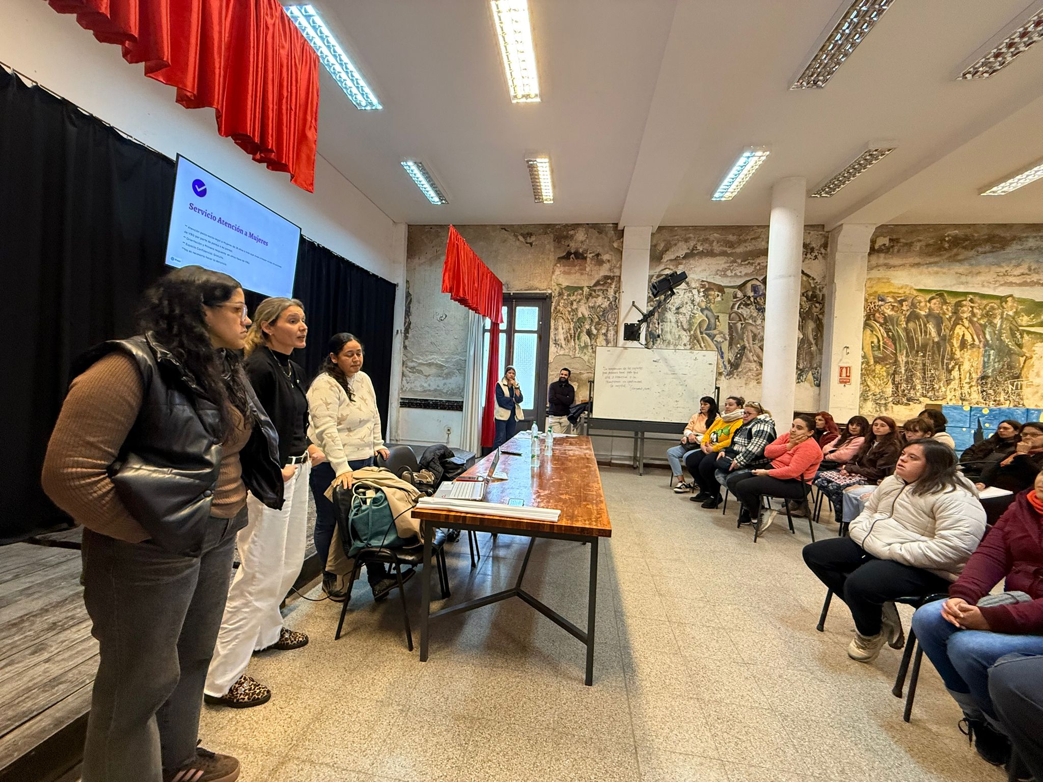 Taller sobre género y violencia en el Liceo Nº2