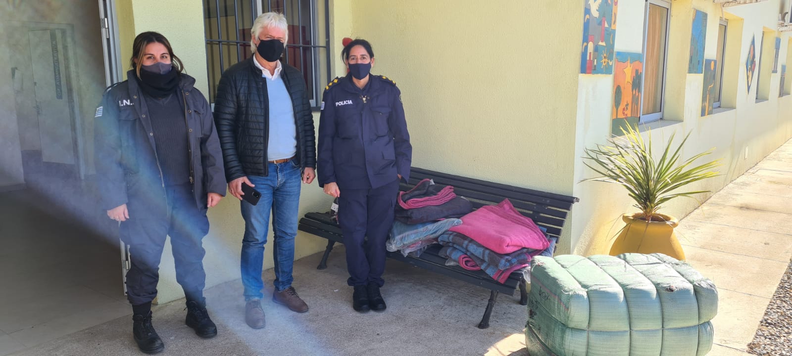 Tejiendo Sueños Desarrollo Social donó frazadas a la Unidad 19 del INR