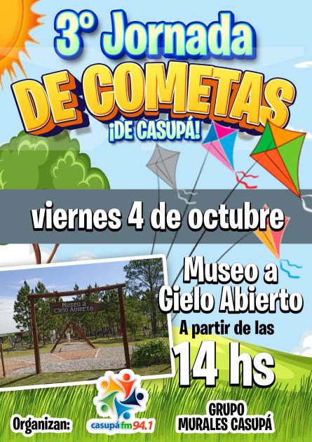 Tercera Jornada de Cometas en Casupá