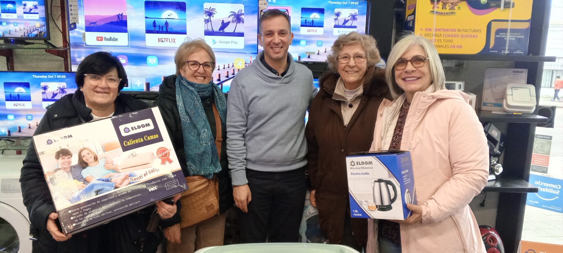 UNI3 entregó premios del bono colaboración