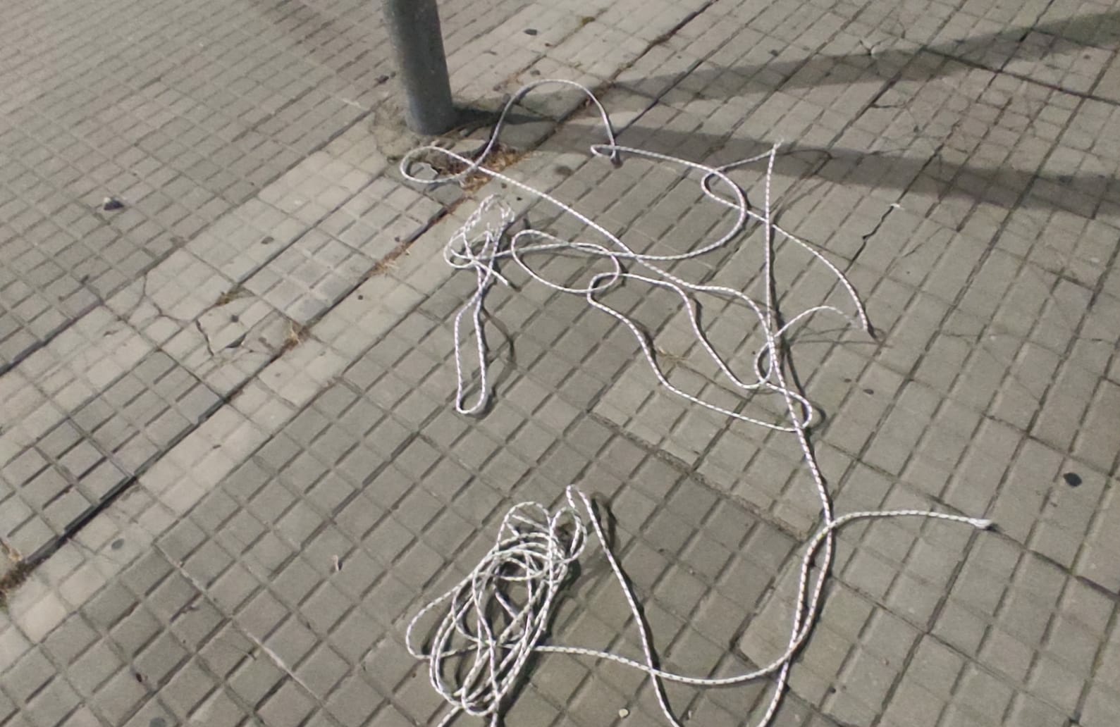 Vandalismo en Plaza Asamblea