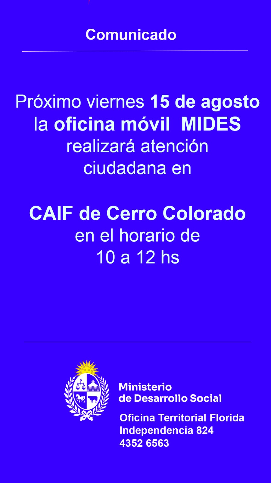 atención ciudadana en cerro colorado