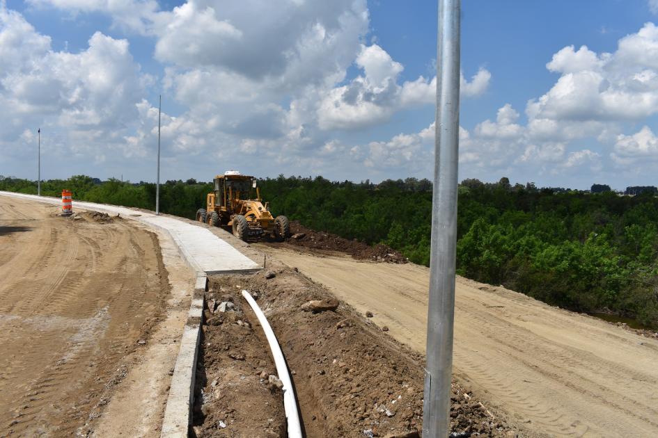 avanzan las obras de rambla prado español