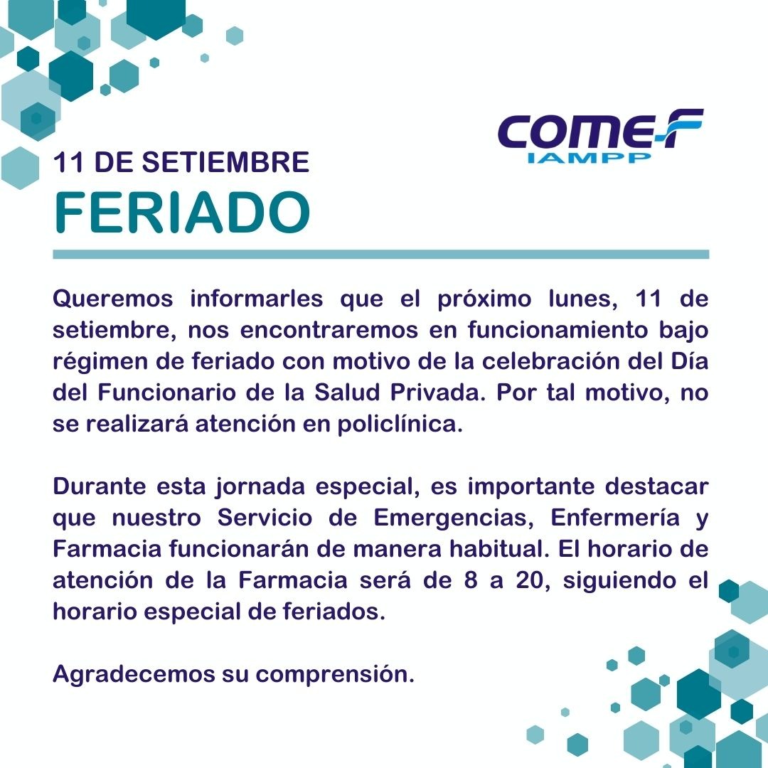comunicado comef iampp